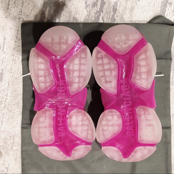 NIB BALENCIAGA Triple S Clear Sole Sneakers 36 - Picture 11 of 14